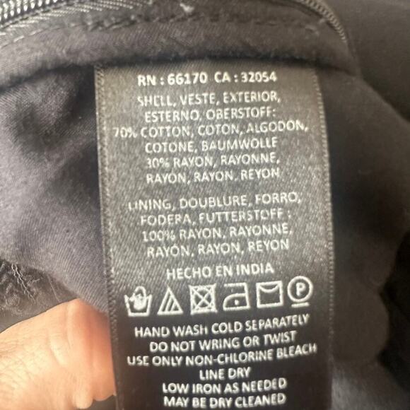 Anthropologie Maeve Sleeveless Halter Top Jumpsuit Women's 2 Black Wide Leg Boho - Picture 4 of 6